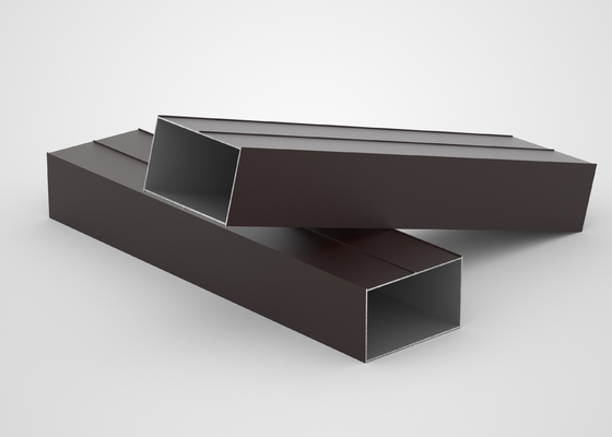 Wood Finish 6063 Aluminum Door Profiles  Strength Hardness Wear Resistance