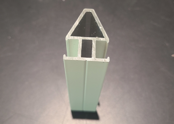 White Square Aluminium Casement Door Round Aluminium Extrusion