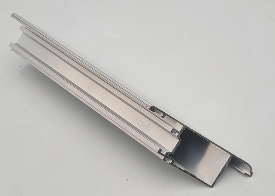 1.2mm 1.4mm Aluminum Extruded Profile Frame Powder Spraying White