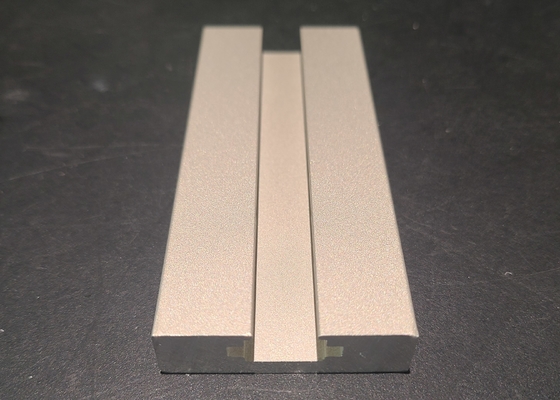 High Rigidity electrophoresis Aluminium Sliding Window Profile Anti Corrosion