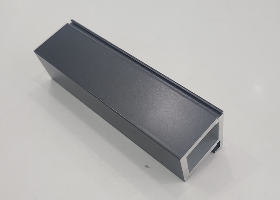 2.0mm Aluminium Sliding Window Profile Wood Finished Shower Door Frame
