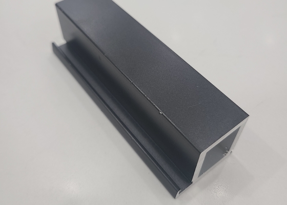 2.0mm Aluminium Sliding Window Profile Wood Finished Shower Door Frame