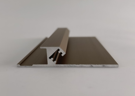 GB/75237 Furniture wardrobe Aluminium Profile For Kitchen Cabinets