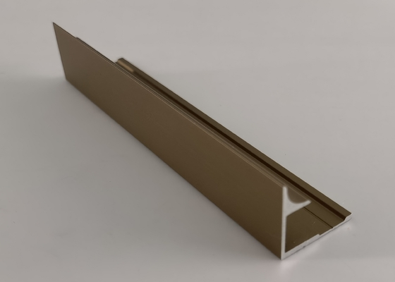 Kitchen 6063 Aluminium Edge Trim Profiles Corrosion Resistance
