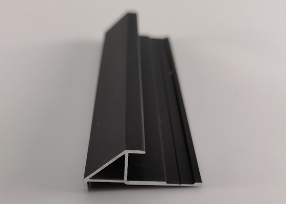 Black anti Aging Aluminium Kitchen Profile 40 X 20 Aluminum Extrusion