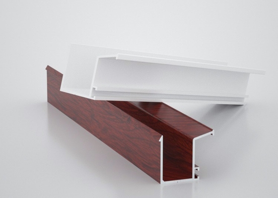6063 Aluminum Channel Extrusions 85 Thermal Window Yarn Integration