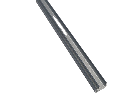 T5 T6 Rectangular Aluminum Extrusions Powder Coated Aluminium Profile