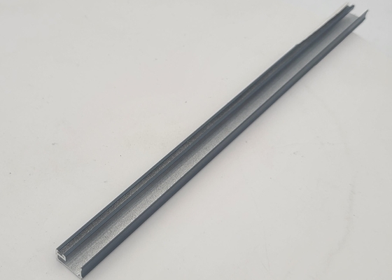 T5 T6 Rectangular Aluminum Extrusions Powder Coated Aluminium Profile