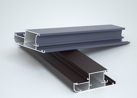 6063A Aluminium Folding Door 120 Thermal Window Yarn Integration