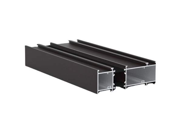 Window Yarn Extruded Aluminium Profiles Anti Corrosion For Office Building