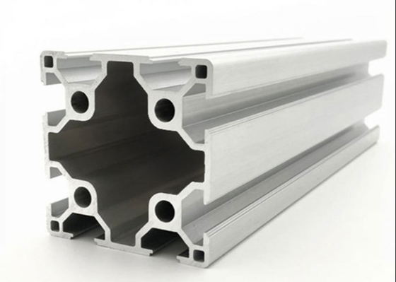 6m 4040 Aluminium Extrusion Profile Powder Coated Aluminium Section
