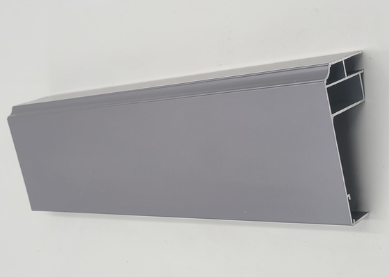 T8 Sliding Door Anodized Aluminum Profile Mill Finished 1.4mm Thickness