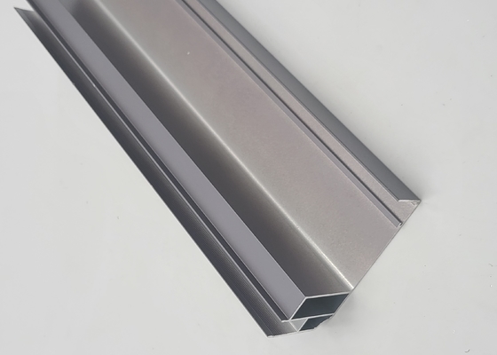 T8 Sliding Door Anodized Aluminum Profile Mill Finished 1.4mm Thickness