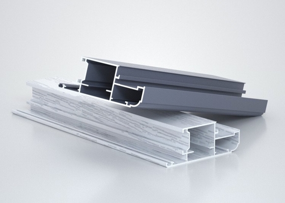 5000 Series T2 Aluminium Window Profiles Aluminum Screen Extrusions