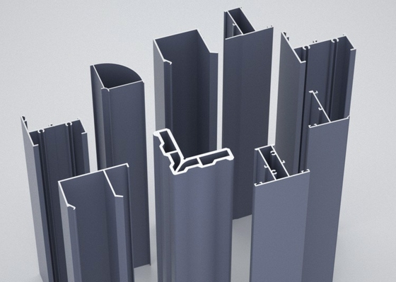 1.1mm aluminium Casement Window Profile For 50 Casement Window Out Frame