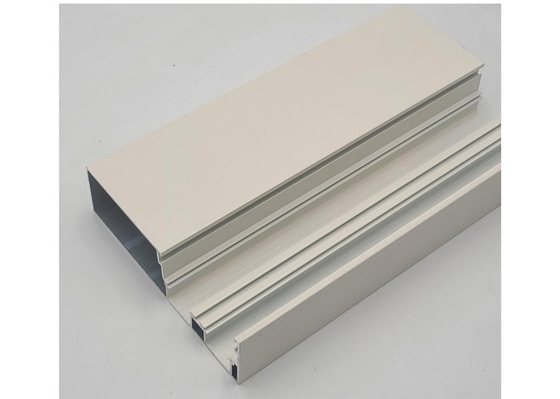 Soundproof Aluminium Sliding Door Profiles Powder Coated Aluminum Channel