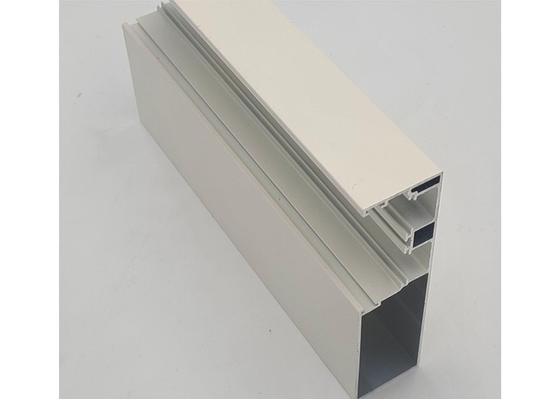 Soundproof Aluminium Sliding Door Profiles Powder Coated Aluminum Channel