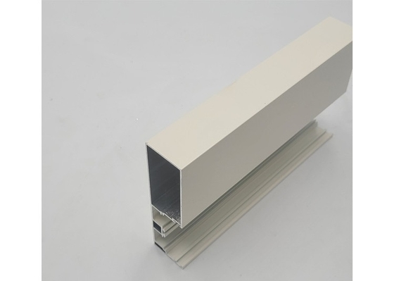 Soundproof Aluminium Sliding Door Profiles Powder Coated Aluminum Channel
