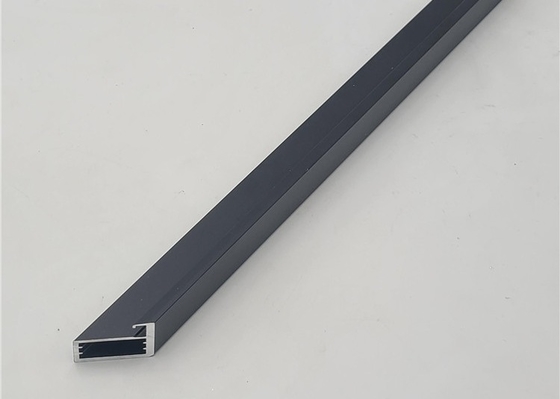 Mill Finish Anodizing Aluminium Decorative Profiles For Wine Cabinet Frame