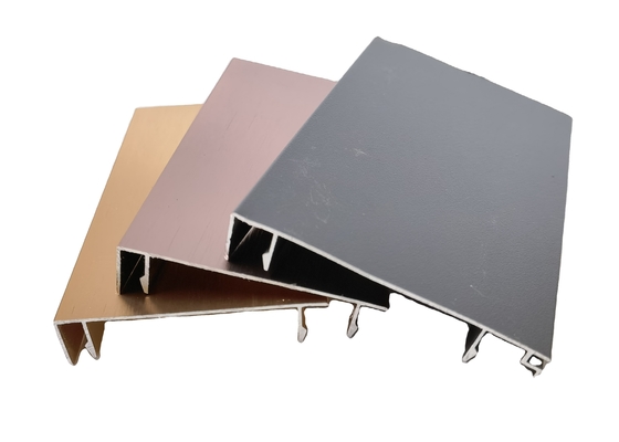 T3 T8 Custom Extruded Aluminum Profiles For Doors And Windows