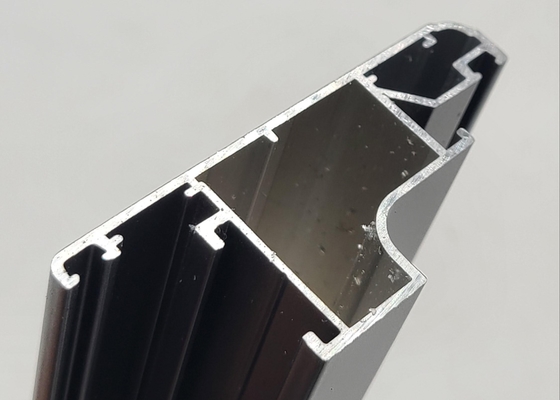 High Formability Wood Grain Aluminum Extrusion Profile 1.2mm 1.4mm