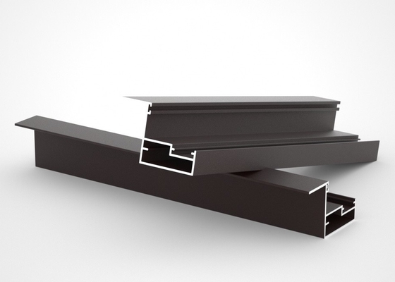 T66 Aluminum Extruded Profile Heat Resistance For Sliding Window Frame