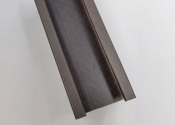 T6 Temper Aluminum Sliding Door Profile Strong Corrosion Resistance