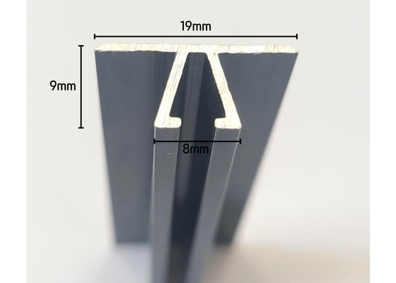 1.2mm Aluminum Extruded Profile 6063 Extruded Aluminum Window Profile