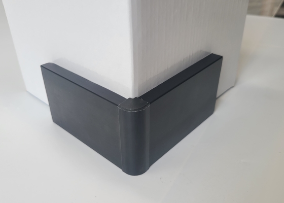 6060 6061 Aluminium Glass Door Profiles Silver Anodized Powder Coated