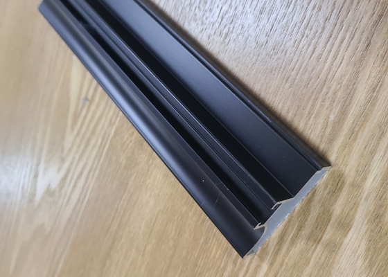 T3 Aluminum Extruded Profile Heat Transfer Glossy Wood Surface