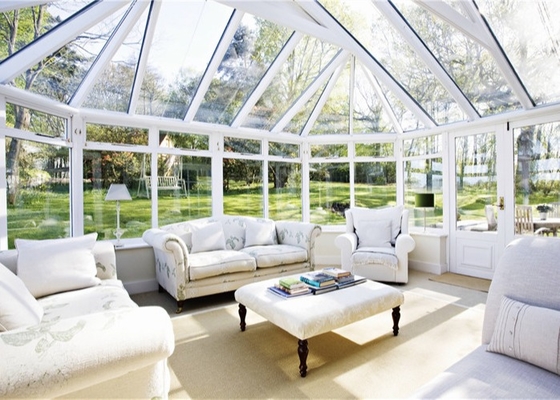 Sunroom Aluminium Glass Profile Waterproof Aluminum Handrail Extrusions