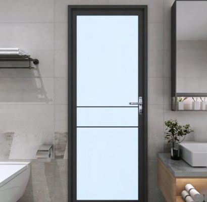 Double Glazed Low E Aluminum Casement Door Lightning Protection