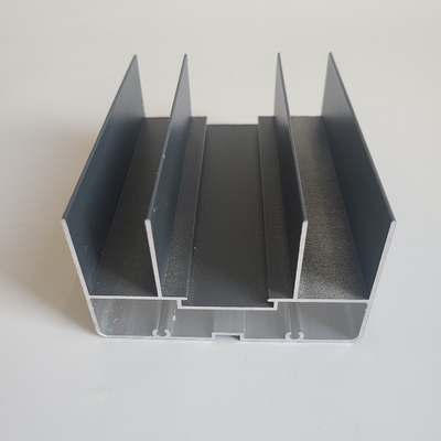 T5 / T6 Powder Painted Aluminium Window Frame Profiles For Sliding Window