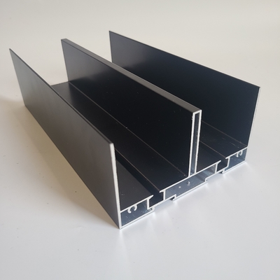 1m Length Aluminium Window Extrusions With Termal Strip Custom