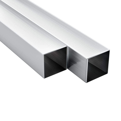 Metal Extruded Aluminum Rectangular Tubing Anodised Powder Painted