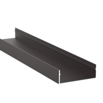 0.8mm 1.4mm Aluminium Door Profiles Anodized Interior Door Frame