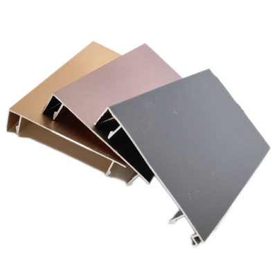 Anti Shedding 6063 6063A Aluminum Door Frame Profile Powder Coated