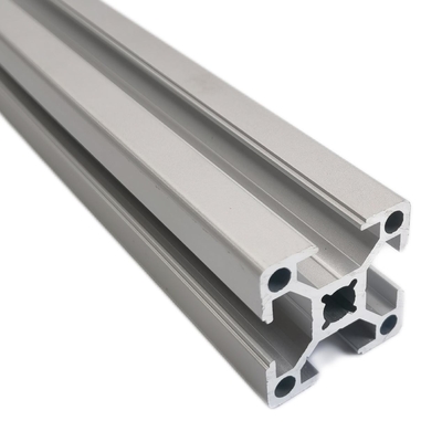 6060 Aluminum Extruded Profile 40x40 T Slot Anodised Aluminium Extrusions