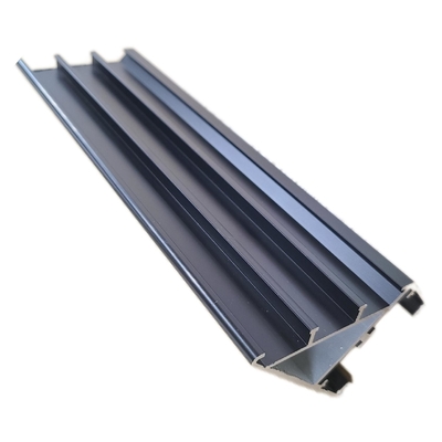 Anodized 0.8mm Aluminium Folding Door Profiles Interior Casement