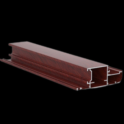 Black Anodized Aluminium Door Profiles Powder Painted Electrophoresis