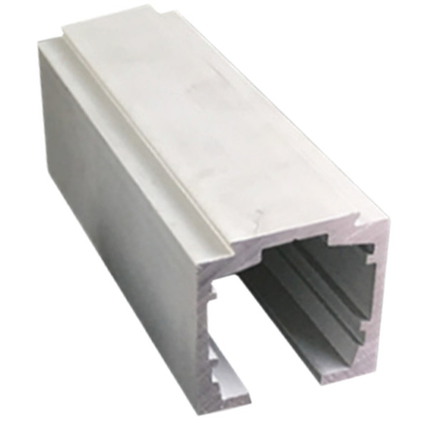 T5 Lightweight Aluminum Square Tubing Powder Coating Recessed Linear Flanged