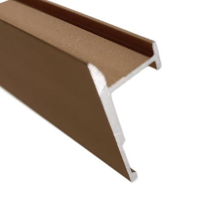 Recycled T5 T6 Aluminium Profile Cover 6063A Curved Aluminum Extrusions