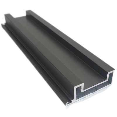 6.5M Length 6061 Anodized Aluminum Window Frame Extrusions Elevator Frame