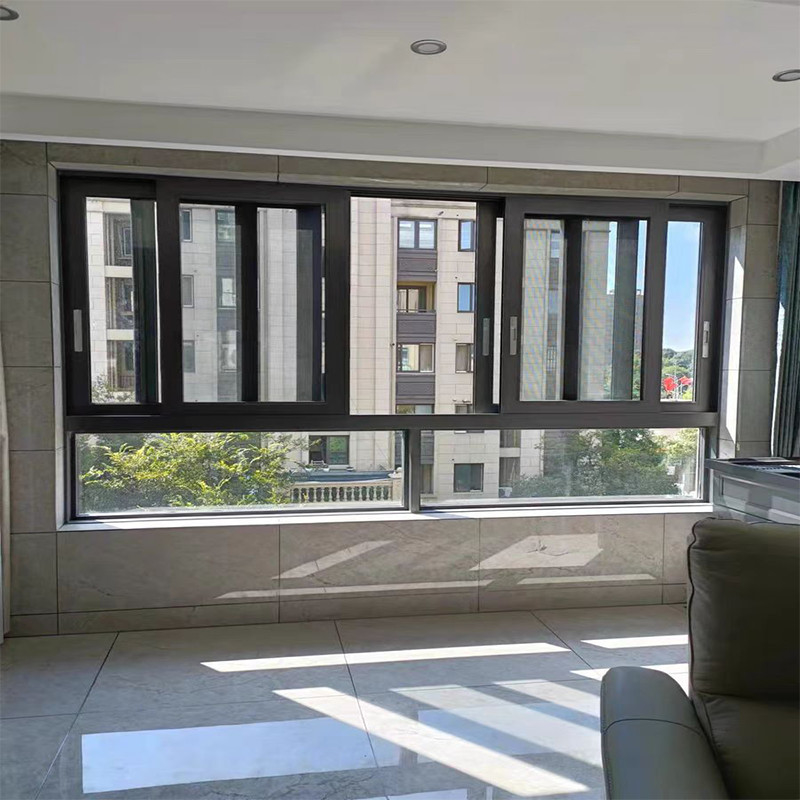Durable Aluminium Sliding Window Double Glazed Heat Insulation Waterpfoof