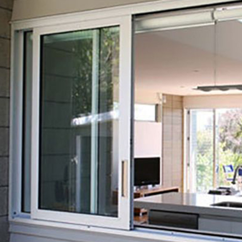 Modern House Aluminium Frame Sliding Window Insect Control Sliding Balcony Window