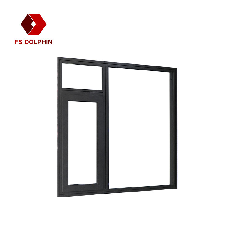 Anti Scratch Aluminum Casement Window Double Glazed Size Customized