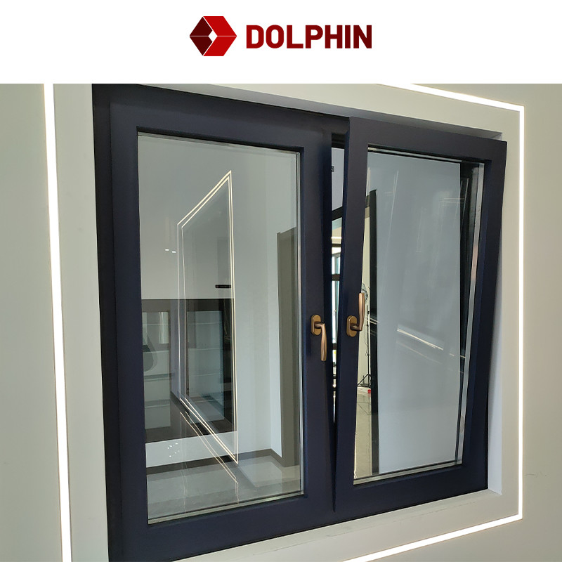 Custom Aluminium Frame Casement Window Roller Blind Curtain For Home