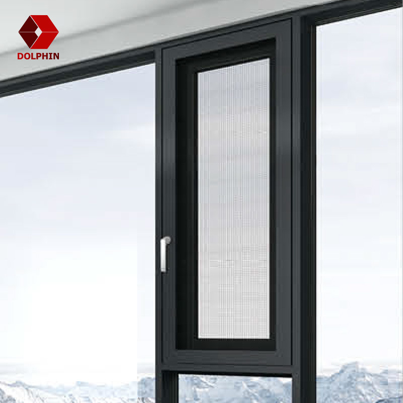 High Performance Newest Design Houston Aluminum Windows Tilt Turn Casement