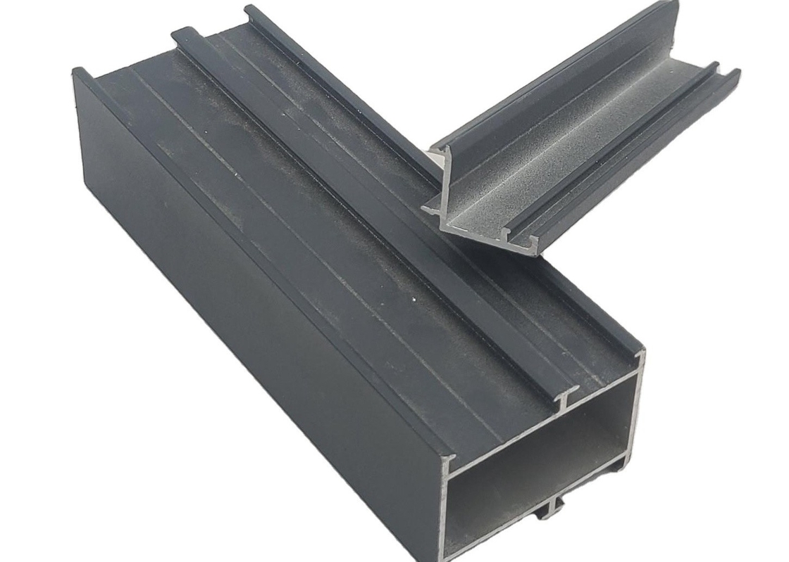 Customizable 6M Single Layer Glass Window Frame Fluorocarbon Coating
