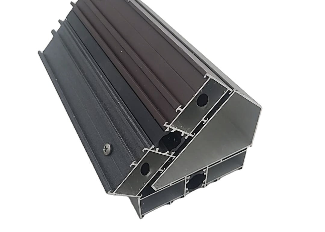 ODM 6063 6063A Conservatory Aluminium Profiles Powder Coated